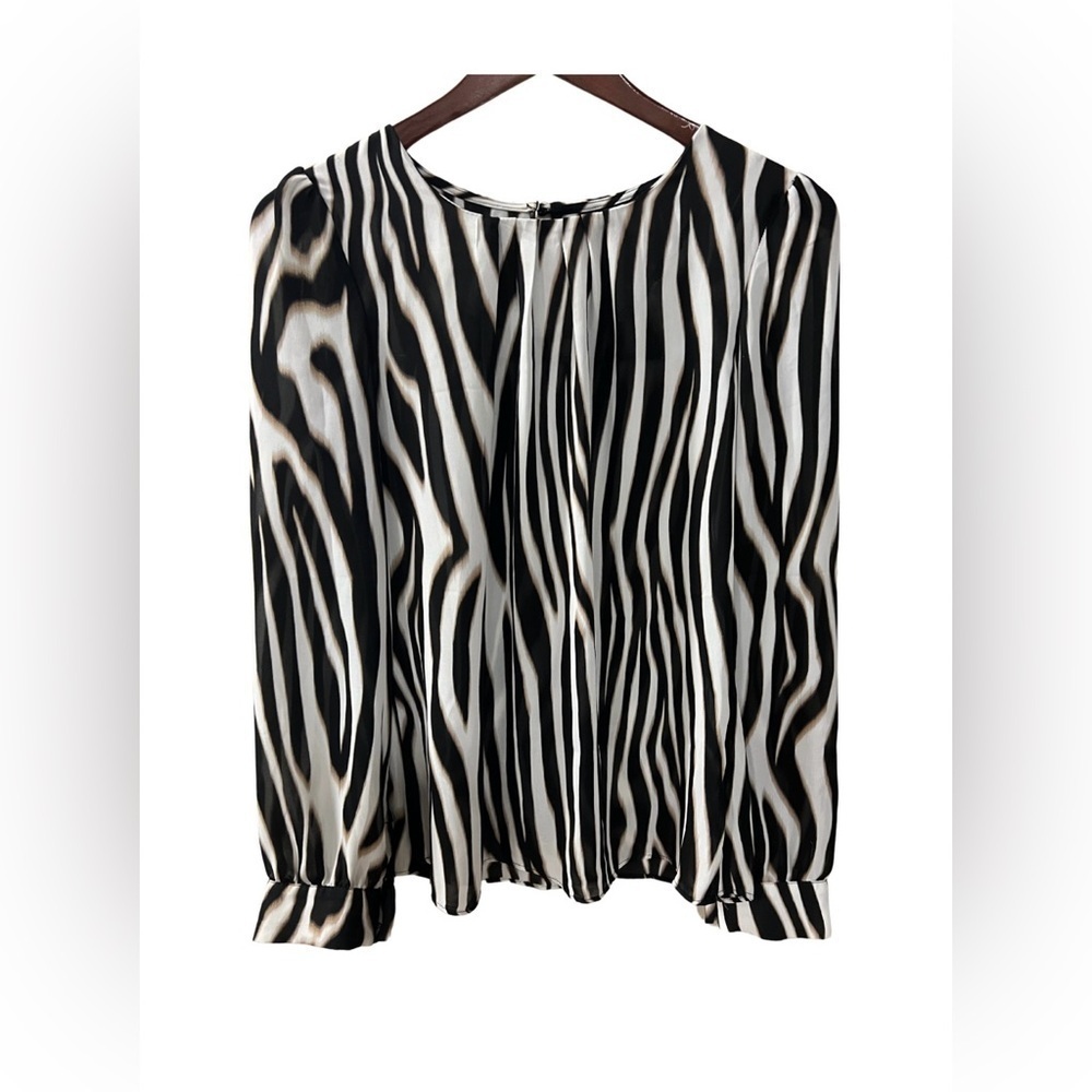 Worthington Animal Print Top size S Women